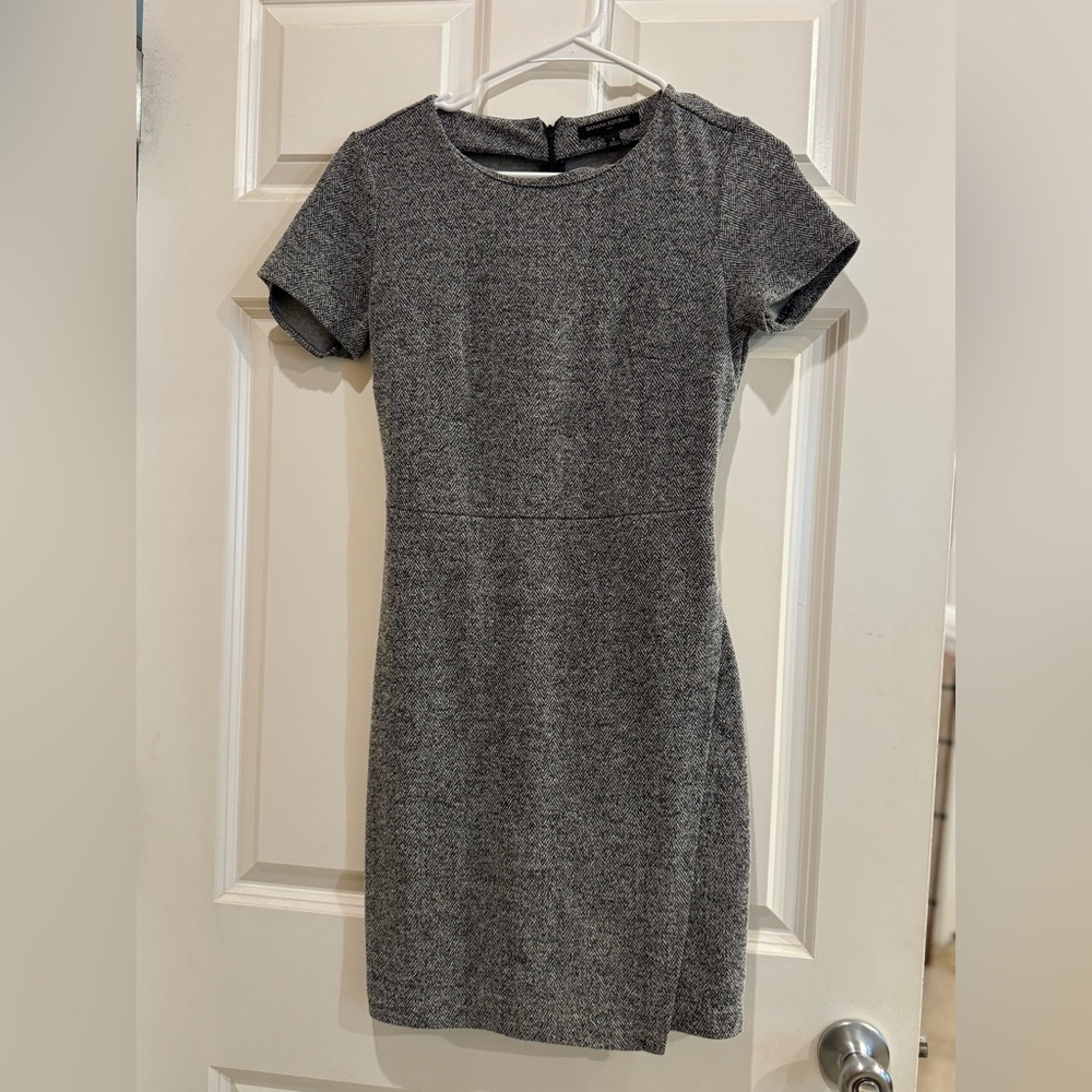 Banana Republic Charcoal Mini Dress